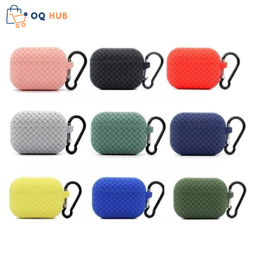 AirPods Pro Woven Pattern Silicone Soft Case