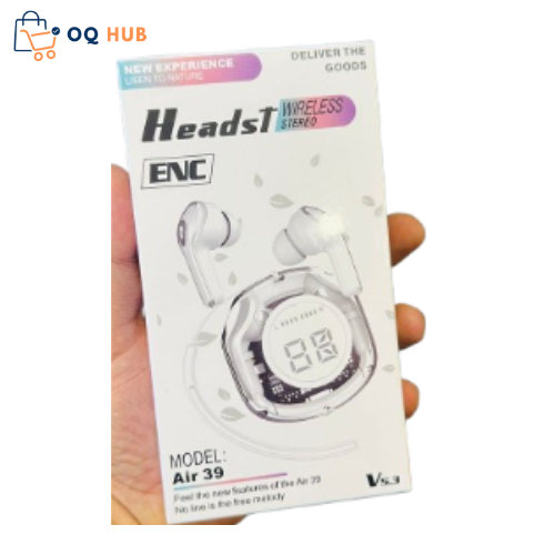 Air 39 TWS Earbuds With Pouch
