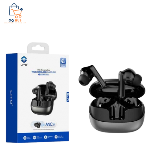 Lito LT-T10 ANC Bluetooth Wireless Earbuds
